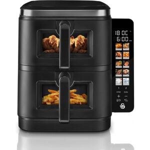 Swan SD10522BLK - 11 L - Double basket - Air fryer Swan SD10522BLK - 11 L - Double basket - Air fryer