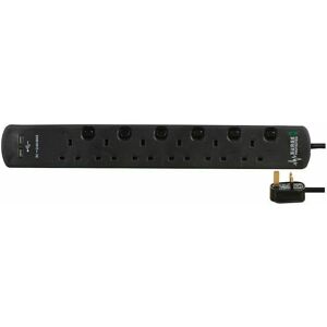 Ex-Pro - 6 Way Gang - 2m - Power strip Ex-Pro - 6 Way Gang - 2m - Power strip