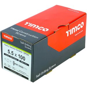 TIMco - H100W16B - 5.5x100mm - Ruspert Silver - Self Drill Screw TIMco - H100W16B - 5.5x100mm - Ruspert Silver - Self Drill Screw
