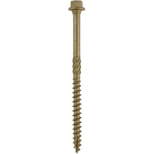 TIMco Index Hex Head Timber Screw 6.7 x 100mm - Organic Green - Timber Screw TIMco Index Hex Head Timber Screw 6.7 x 100mm - Organic Green - Timber Screw