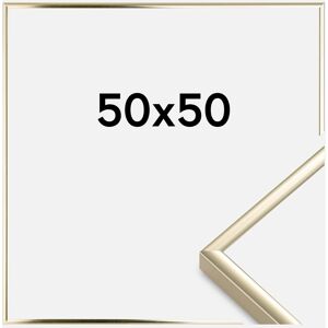 Ellos Gull Aluminium Ramme 50x50cm - Bilderamme Ellos Gull Aluminium Ramme 50x50cm - Bilderamme