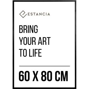 Ellos - Stilren ramme med plexiglass - Svart - 60x80 - Bilderamme Ellos - Stilren ramme med plexiglass - Svart - 60x80 - Bilderamme