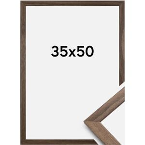 Ellos - Stilfuld ramme med akrylglas - Brun - 35X50 - Billedramme Ellos - Stilfuld ramme med akrylglas - Brun - 35X50 - Billedramme