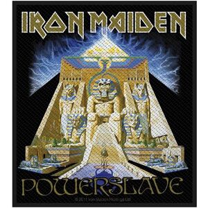 Poche Iron Maiden Powerslave - Logo officiel du groupe - 11x9cm - Poche Poche Iron Maiden Powerslave - Logo officiel du groupe - 11x9cm - Poche