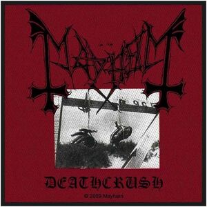 Mayhem - Deathcrush Patch - Rouge - Taille unique - Publicité Mayhem - Deathcrush Patch - Rouge - Taille unique - Publicité