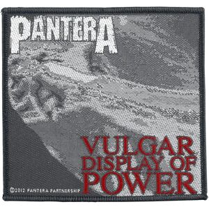 Pantera Standard Patch - Vulgar Display Of Power - Patch Pantera Standard Patch - Vulgar Display Of Power - Patch