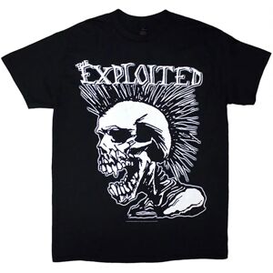 T-shirt à manches courtes The Exploited Mohican Skull - Homme - Noir - Décontracté - Publicité T-shirt à manches courtes The Exploited Mohican Skull - Homme - Noir - Décontracté - Publicité