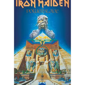Iron Maiden Powerslave Affisch - Officiell textilflagga 70x106cm Iron Maiden Powerslave Affisch - Officiell textilflagga 70x106cm