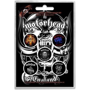 Motörhead England Abzeichen - Metall - Unisex Motörhead England Abzeichen - Metall - Unisex