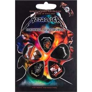 Metallica Pakke med 3 Varianter af Plectrum - Plectrum Metallica Pakke med 3 Varianter af Plectrum - Plectrum