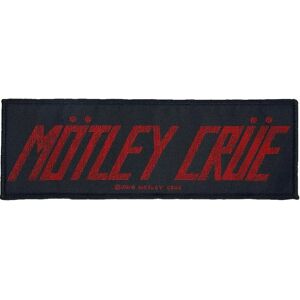 Mötley Crüe Logo -paikka - Unisex - Nero Rosso Mötley Crüe Logo -paikka - Unisex - Nero Rosso