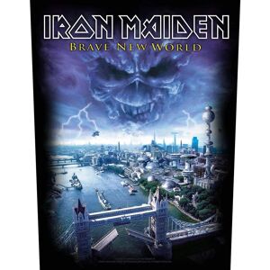 Iron Maiden Brave New World Bakstycke - Patch Iron Maiden Brave New World Bakstycke - Patch