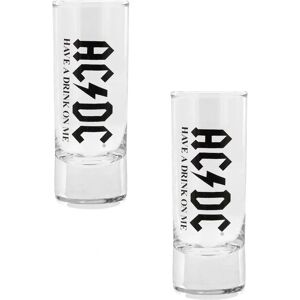 AC/DC Have A Drink On Me Gläser-Set - Unisex AC/DC Have A Drink On Me Gläser-Set - Unisex