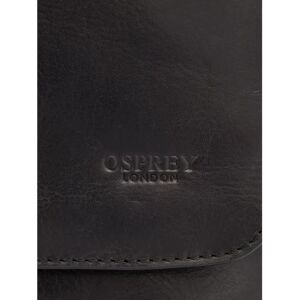 OSPREY LONDON The Baker Leather Messenger Bag - Black, Model: The Baker, Type: Messenger Bag OSPREY LONDON The Baker Leather Messenger Bag - Black, Model: The Baker, Type: Messenger Bag