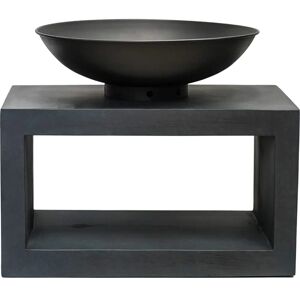 Ivyline Fire Pit & Rectangle Console Granite Finish - Fire Pit Ivyline Fire Pit & Rectangle Console Granite Finish - Fire Pit