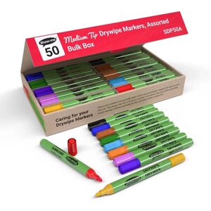 Show-Me SDP50A Marker - Medium Tip, Assorted Colours, Slim Body - Marker Show-Me SDP50A Marker - Medium Tip, Assorted Colours, Slim Body - Marker