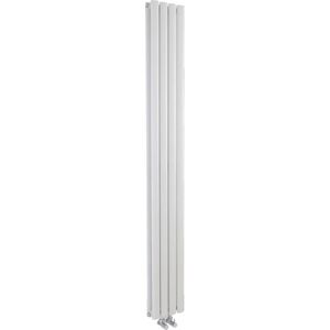 Hudson Reed Revive Vertical Radiator - 1800mm x 236mm White Hudson Reed Revive Vertical Radiator - 1800mm x 236mm White