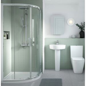 Hudson Reed Pacific Quadrant Shower Enclosure - 800mm x 800mm - 6mm Glass Hudson Reed Pacific Quadrant Shower Enclosure - 800mm x 800mm - 6mm Glass