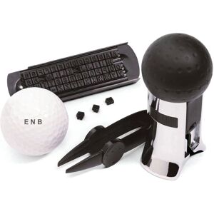 The Source Golf Ball Monogram Stamper - Golf Ball Stamper - Black/Silver - Golf Type The Source Golf Ball Monogram Stamper - Golf Ball Stamper - Black/Silver - Golf Type