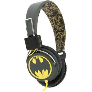 Casque Vintage Batman OTL Technologies - Filaire, Noir, Jaune Casque Vintage Batman OTL Technologies - Filaire, Noir, Jaune
