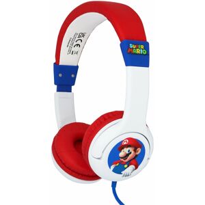 OTL Technologies SM1107 Kinderkabelhörlurer - Pink, Mario OTL Technologies SM1107 Kinderkabelhörlurer - Pink, Mario