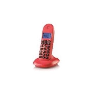 Motorola C1001 Cerise - Téléphone Sans Fil DECT - Publicité Motorola C1001 Cerise - Téléphone Sans Fil DECT - Publicité