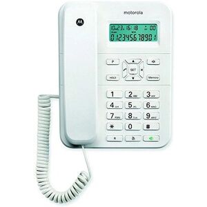Motorola CT202 - LCD, Bluetooth, White - Landline Telephone Motorola CT202 - LCD, Bluetooth, White - Landline Telephone