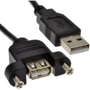 Kenable USB 2.0 2m USB A USB B Black - USB Cable Kenable USB 2.0 2m USB A USB B Black - USB Cable