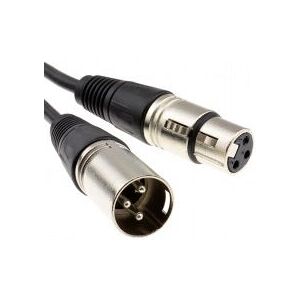 Câble audio kenable 007902 - XLR Noir 0,5m - Publicité Câble audio kenable 007902 - XLR Noir 0,5m - Publicité