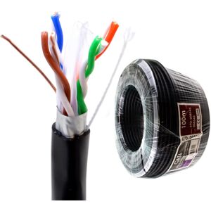 kenable - CAT6 Outdoor Cable - Shielded - Ethernet Cable kenable - CAT6 Outdoor Cable - Shielded - Ethernet Cable