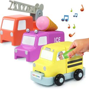 Wow! Stuff Cocomelon Build Your Own Vehicles With Sounds - Educational Toy Set Wow! Stuff Cocomelon Build Your Own Vehicles With Sounds - Educational Toy Set