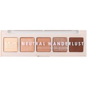 MUA Makeup Academy Professional 5 Shade Palette - Neutral Wanderlust Lidschattenpalette MUA Makeup Academy Professional 5 Shade Palette - Neutral Wanderlust Lidschattenpalette