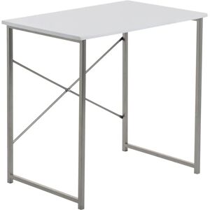 Harbour Housewares White Wooden Laptop Desk - Computer Table for Home & Office Harbour Housewares White Wooden Laptop Desk - Computer Table for Home & Office