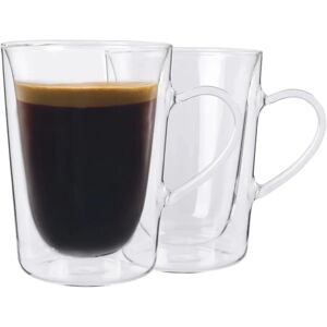 Rink Drink 2 Piece Double Walled Tea Coffee Cup Set - Insulated Latte Glasses - 285ml Rink Drink 2 Piece Double Walled Tea Coffee Cup Set - Insulated Latte Glasses - 285ml