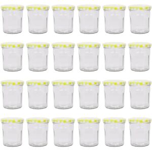 Argon Tableware 24x 250ml Glass Jam Jars - Chutney Preserve Honey Storage Argon Tableware 24x 250ml Glass Jam Jars - Chutney Preserve Honey Storage