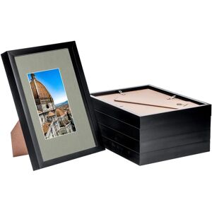 Nicola Spring A4 Shadow Box Frames Set of 5 - Shadow Box Frames Nicola Spring A4 Shadow Box Frames Set of 5 - Shadow Box Frames