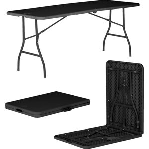 Harbour Housewares FT4610 - Noir - 180cm - Table rectangulaire - Publicité Harbour Housewares FT4610 - Noir - 180cm - Table rectangulaire - Publicité
