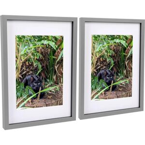 Nicola Spring 2x Grey A3 Acrylic 3d Box Photo Frame - White A4 Mount Nicola Spring 2x Grey A3 Acrylic 3d Box Photo Frame - White A4 Mount