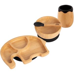 Tiny Dining Eden the Elephant 4pc Baby Feeding Set - Baby Weaning Plate Bowl Spoon Tiny Dining Eden the Elephant 4pc Baby Feeding Set - Baby Weaning Plate Bowl Spoon