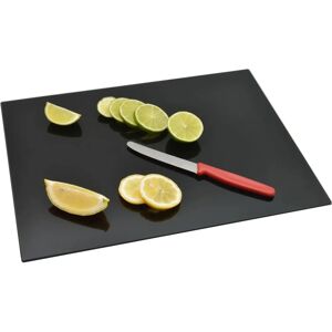 Harbour Housewares Black Glass Worktop Saver - 40x30cm Kitchen Surface Protector Harbour Housewares Black Glass Worktop Saver - 40x30cm Kitchen Surface Protector