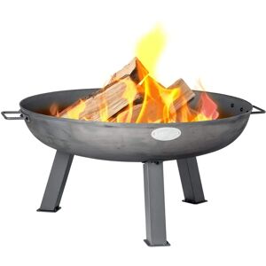 Harbour Housewares Cast Iron Fire Pit - 75cm Diameter Black - Outdoor Garden Patio Heater Harbour Housewares Cast Iron Fire Pit - 75cm Diameter Black - Outdoor Garden Patio Heater