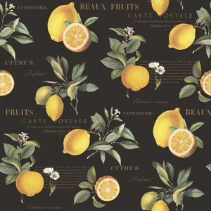 British vinyl lemon wallpaper - Kitchen decor British vinyl lemon wallpaper - Kitchen decor