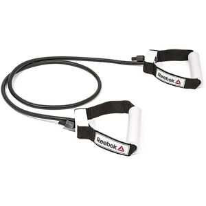 Reebok Grey Resistance Tube - Adjustable - Resistance Level Medium Reebok Grey Resistance Tube - Adjustable - Resistance Level Medium