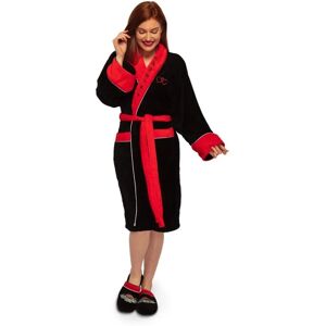 Groovy Friends Central Perk Bathrobe - Fleece, Black, One Size Groovy Friends Central Perk Bathrobe - Fleece, Black, One Size