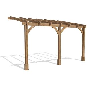 Dunster House Leviathan Wooden Pergola 4m x 3m Plant Frame Dunster House Leviathan Wooden Pergola 4m x 3m Plant Frame