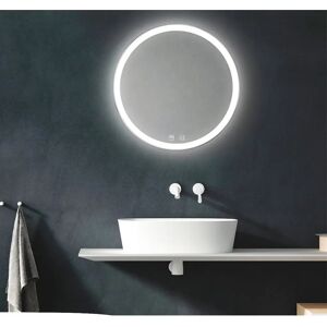 Simple Lighting Round Tunable - 600mm LED Mirror - Bathroom Simple Lighting Round Tunable - 600mm LED Mirror - Bathroom