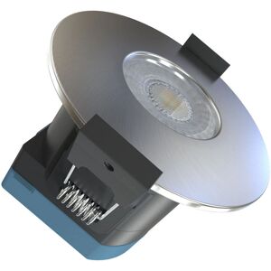 Brand 8w LED Fire Rated Downlight - Brushed Chrome - 25 Pack Brand 8w LED Fire Rated Downlight - Brushed Chrome - 25 Pack