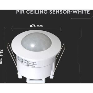 Generic PIR Sensor Recessed - Infrared Motion Detector Generic PIR Sensor Recessed - Infrared Motion Detector