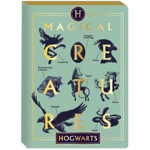 Half Moon Bay Harry Potter Magische Wesen Notizbuch - A5 Half Moon Bay Harry Potter Magische Wesen Notizbuch - A5
