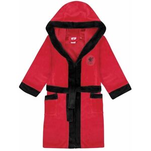 Liverpool FC Boys Hooded Dressing Gown - Red - 7-8 Years Liverpool FC Boys Hooded Dressing Gown - Red - 7-8 Years